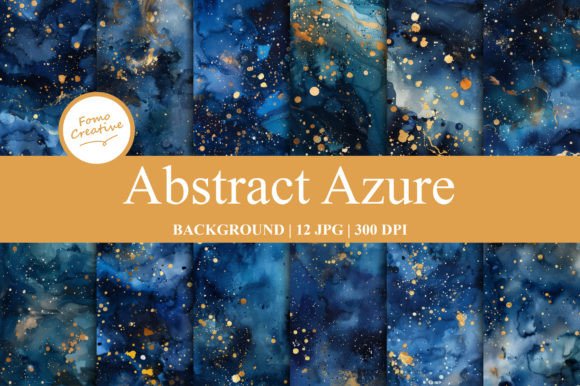 Abstract Azure Backgrounds: A Designer's Go-To for Versatile Digital Projects