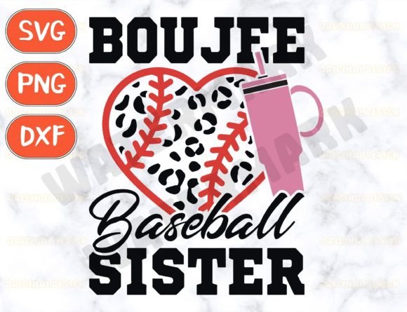 Baseball Sister SVG for Game Day Designs