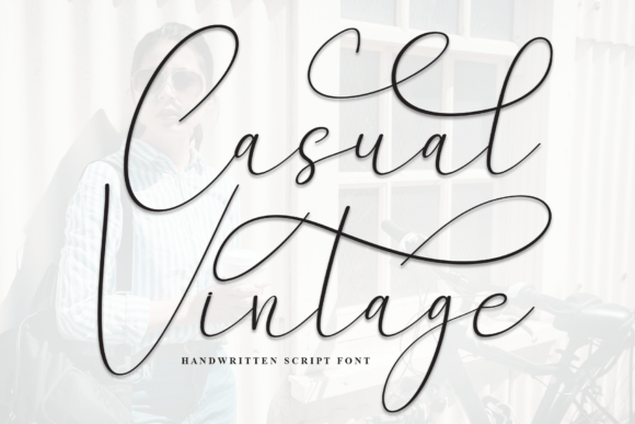 Casual Vintage: A Timeless Script Font for Modern Design