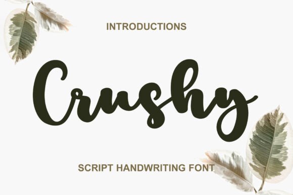 Crushy: A Versatile Handwritten Typeface for Modern Design