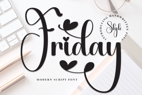 Friday: The Elegant Script Font That Elevates Your Designs