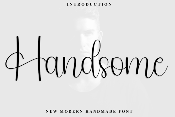Handsome: The Elegant Script Font for Timeless Design