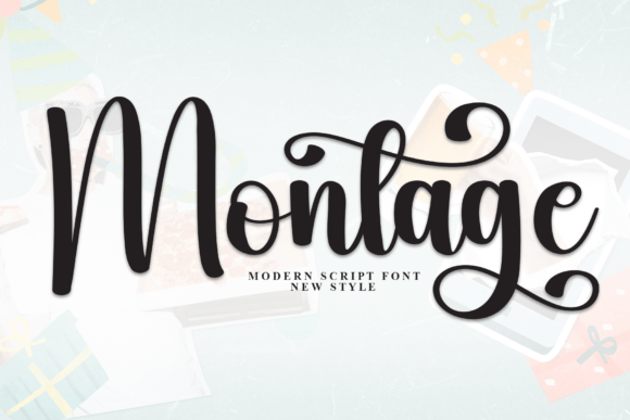 Montage: A Timeless Script Font for Modern Design Needs