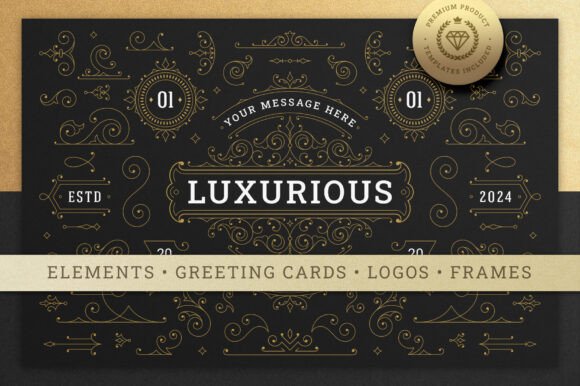 Ornaments Vintage Bundle: Timeless Design Elements for Modern Projects
