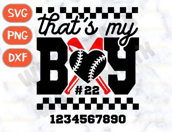 That's My Boy SVG and Baseball SVG: Digital Designs for Creative Projects